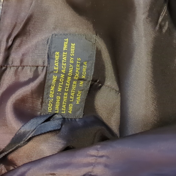 Black leather skirt 29w - Picture 8 of 9